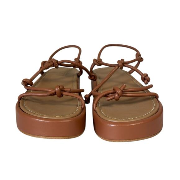 Flattered Heather Knot Platform Sandal in Brown - Size 39 - Picture 3 of 12